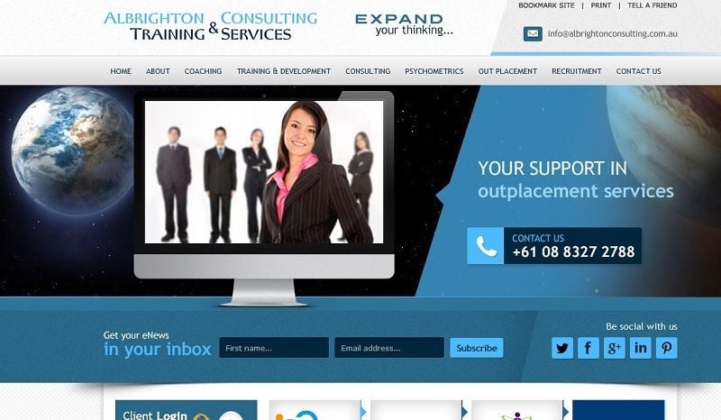 New Albrighton Consulting & Training Services Website New Albrighton Consulting & Training Services Website